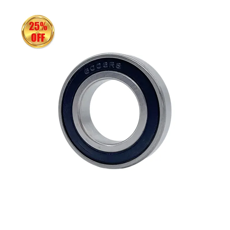 Manufacturer Deep Groove Ball Bearing 6004-2RS Vibration resistant motorcycle bearings 20*42*12mm