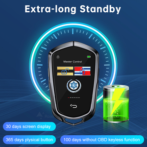 ถนนด้านบนเข้าสบายอัตโนมัติสมาร์ทล็อคสากลดัดแปลงสมาร์ทรีโมทคีย์จอ LCD ปุ่มแสดงผลสําหรับรถคาดิลแลค - Product Image 3