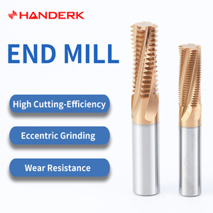 HANDERK Solid Carbide Thread Milling <strong>Cutter</strong> Hrc55/65 Thread Endmill Set for CNC Threading Tool - Product Image 2
