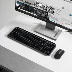 Quiet Comfortable Office Set New Slim 2,4g Teclado inalámbrico y mouse Combo Conexión USB para computadora portátil - Product Image 3