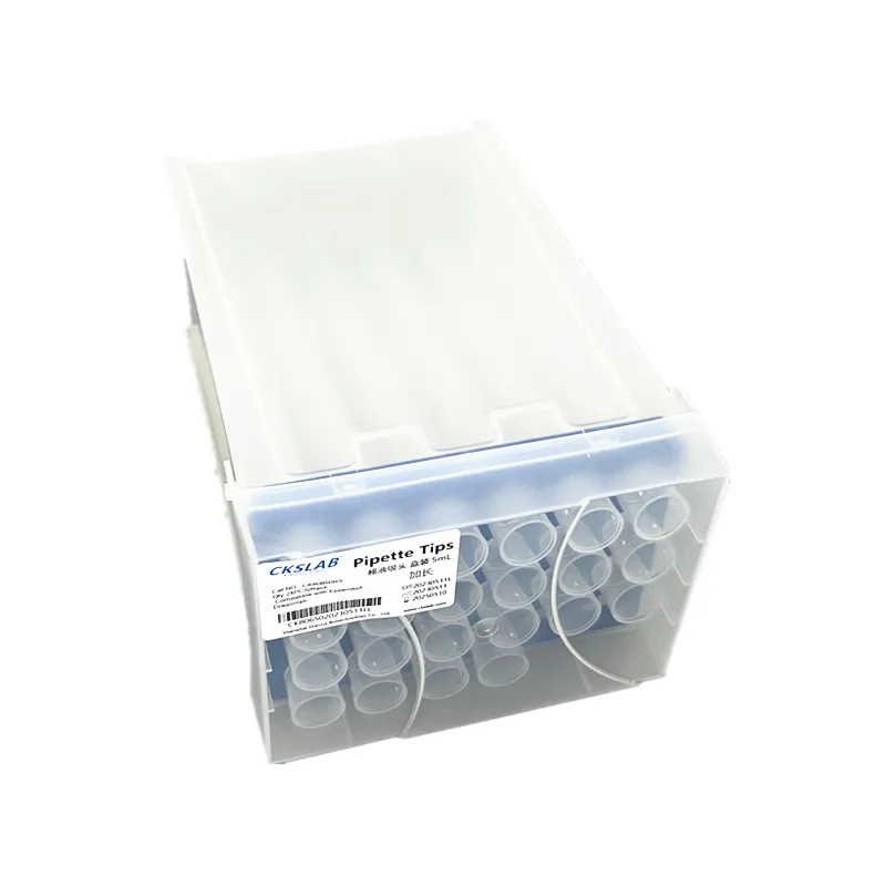 Puntas de pipeta de laboratorio 5ml para pipeta Eppendorf o Dlab 175MM