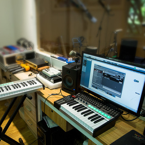 Controlador de teclado MIDI maestro profesional, dispositivo de 49 teclas, Plug and Play, USB, mini usb, para producción de música