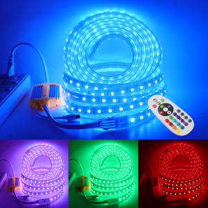110V 220V Connectable Waterproof Flexible Strip Lights <strong>Kit</strong> LED Rope Lights Outdoor