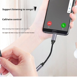 <strong>2</strong> in <strong>1</strong> Usb Type C Fast Charging 3.5Mm Jack Earphone <strong>Audio</strong> Aux Connector Double Type-C <strong>Adapter</strong> Type-c to 3.5mm - Product Image 3