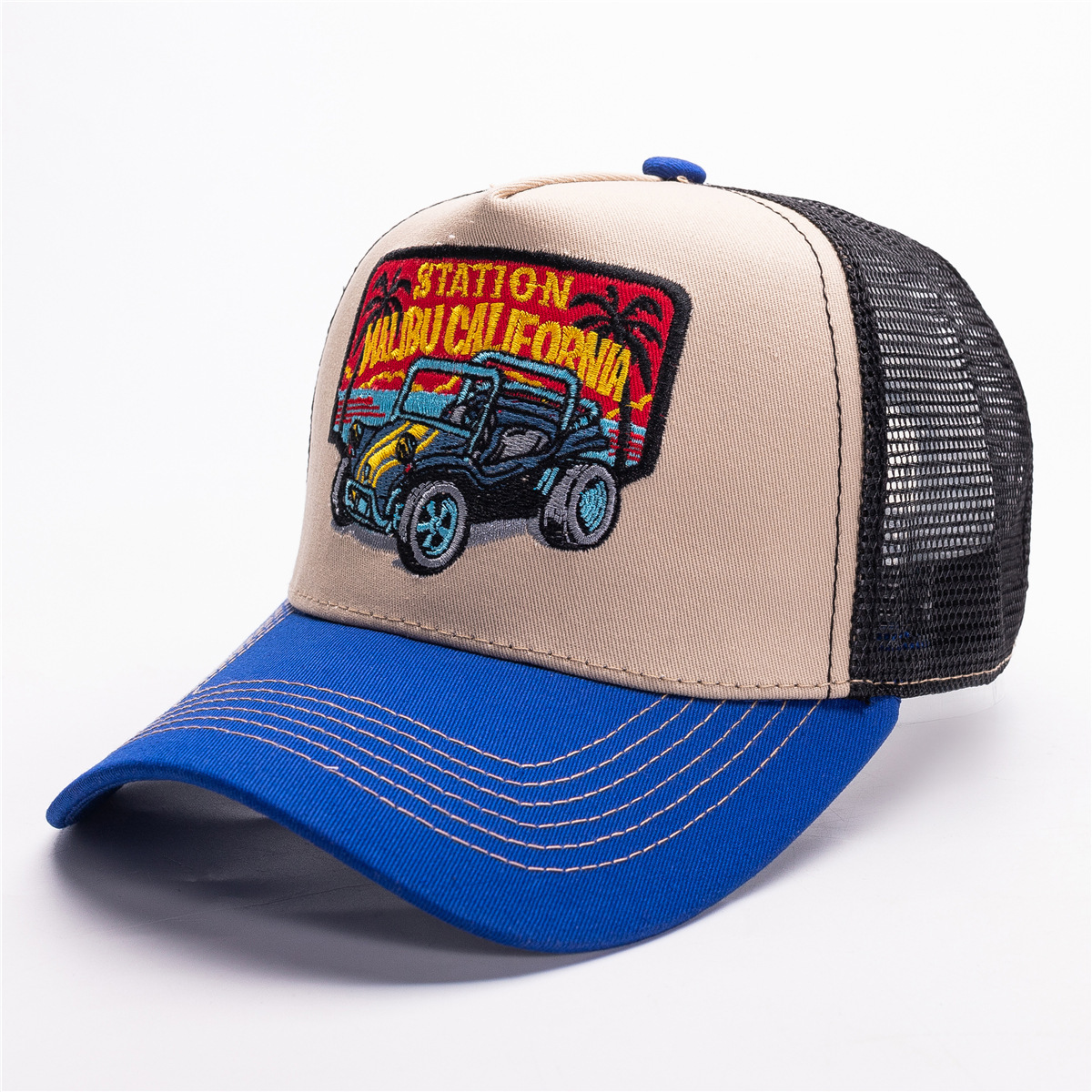 Sex truck-mi bao blue brim