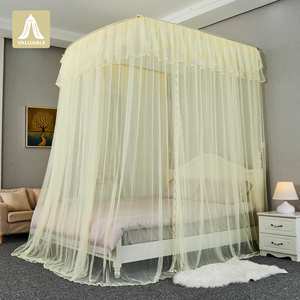 Mosquitera de poliéster para uso doméstico, mosquitera cuadrada retráctil para interior de adultos con patrón ondulado, para puerta - Product Image 2