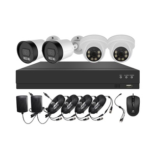 AHD Bullet kamera 4 kanallı CCTV güvenlik sistemi ile HD dijital Video kaydedici (DVR) kiti - Product Image 6