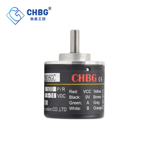 CHBG 38 mm Außendurchmesser 6 mm feste Welle Rotationscode-Leitung Treiber-Ausgang 5 V - 24 V Netzteil wasserdichter Encoder - Product Image 4