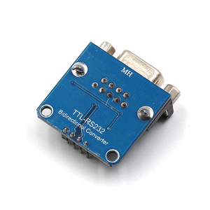 RS232 zu TTL 2. Generation Serial Port Modul MAX3232 Electronic Small Board mit 4 Dupont Lines Download able Line - Product Image 4