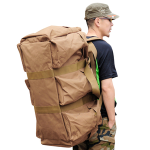 מותאם אישית 70l גדול Tactic tavoking ציוד חוצות rucksack חיצונית rucksack בסיסי חבילת נסיעות תרמיל