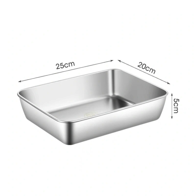 silver 25*20*5 cm box only