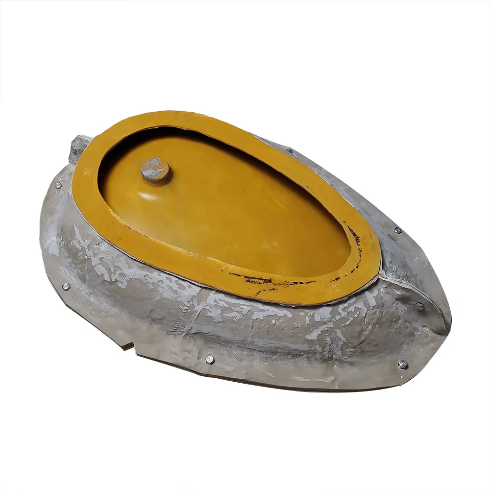 Bacino domestico ovale che fa la plastica rinforzata con fibra di vetro della muffa del calcestruzzo del lavandino con la muffa del rivestimento del silicone