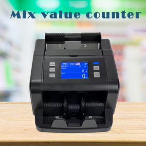 黑色P80 1 CIS彩色图像触摸屏钞票计数器机超值点钞机 - Product Image 5