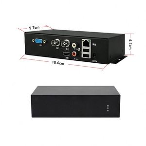 1 Channel <strong>RCA</strong> Audio BNC Analog Video <strong>to</strong> RJ45 Ethernet Converter Encoder Support AHD CVI TVI CVBS Camera HDMI <strong>VGA</strong> <strong>Output</strong>
