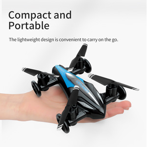 HOSHI JJRC H103 RC Дрон 2 в 1 воздух-земля летающий автомобиль RC Квадрокоптер Дрон RTF с удержанием высоты один ключ возврат без головки - Product Image 5
