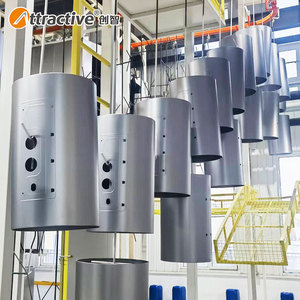 AttractiveChina sistema di trasporto aereo personalizzato per riscaldamento automatico di acqua in polvere rivestimento PLC Core Painting attrezzature - Product Image 5