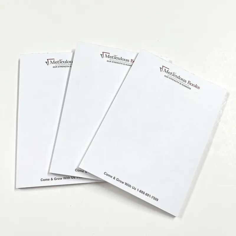 Stampa personalizzata A5 blocco Note per appunti A4 Business cartoleria per scrivere blocchi per Note di carta con logo memo pad personalizzato blocco Note personalizzato