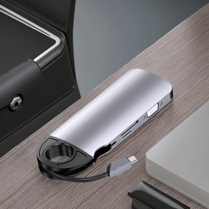 10-Port USB C Hub Docking station Tragbares Ladegerät USB 3.0 Adapter für Handys Computer Tablets PCs Laptops Stocked C. - Product Image 5