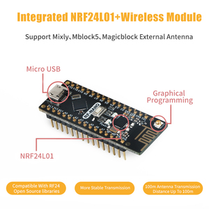 Scheda di sviluppo LORIDA RF-Nano compatibile modulo Wireless Nano 2.4G V3.0 NRF24L01 con arduino IDE - Product Image 4
