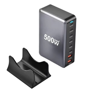 500W şarj USB C hızlı masaüstü 8-port USB tip C PD şarj 3.0 USB tip C hızlı şarj iPhone 16 15 için Samsung için - Product Image 2
