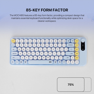 Fantech Go mochl85 kết nối đa thiết bị 3 thiết bị núm xoay điều khiển âm lượng Keycaps độc đáo 4 màu kết hợp chuột bàn phím - Product Image 6