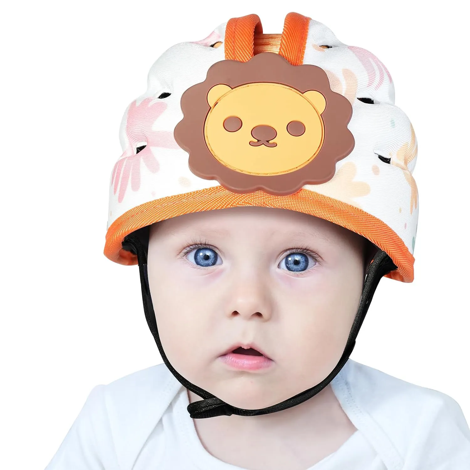 An toàn bé Mũ bảo hiểm Toddler Mũ bảo hiểm trẻ sơ sinh an toàn Mũ bảo vệ bé Mũ bảo hiểm đầu bảo vệ Bảo vệ cho bé