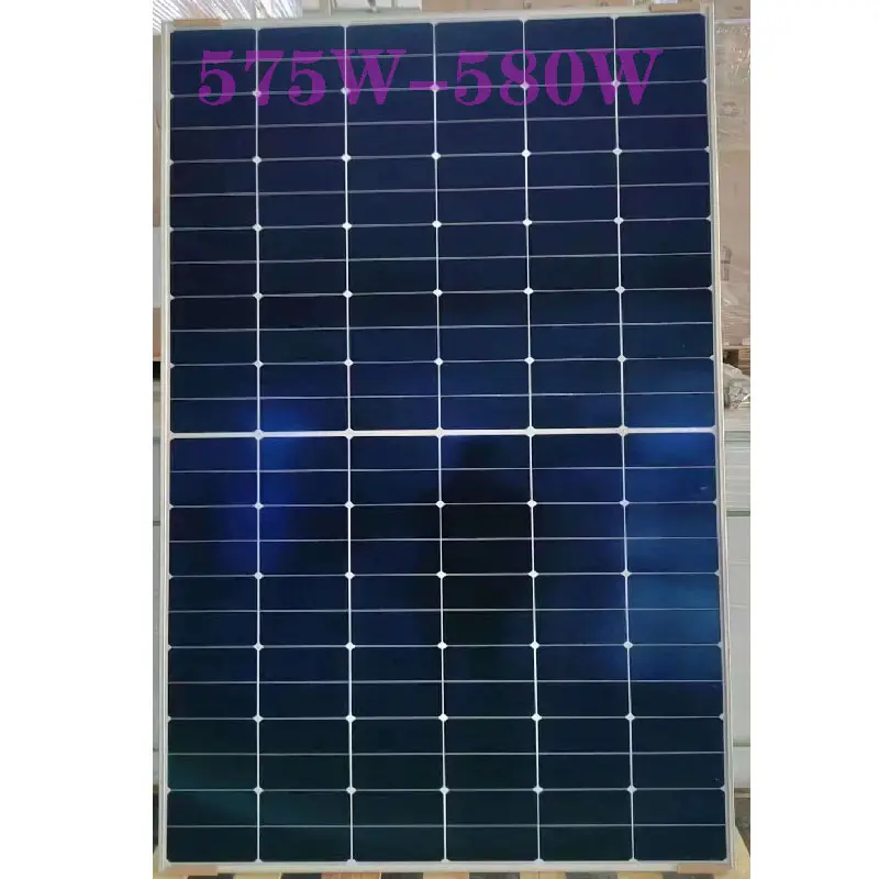 Longi panel tenaga surya 575w, produk energi matahari fotovoltaik panel tenaga surya monokristalin