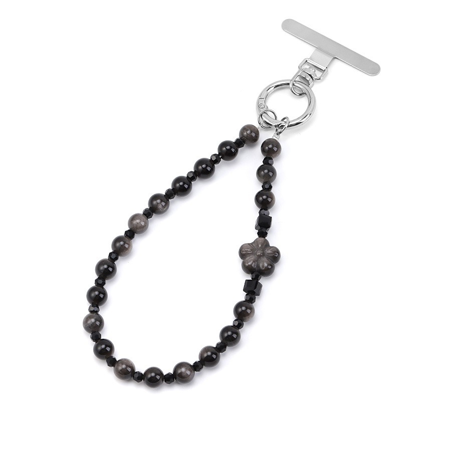 Obsidienne argentée - Fleur