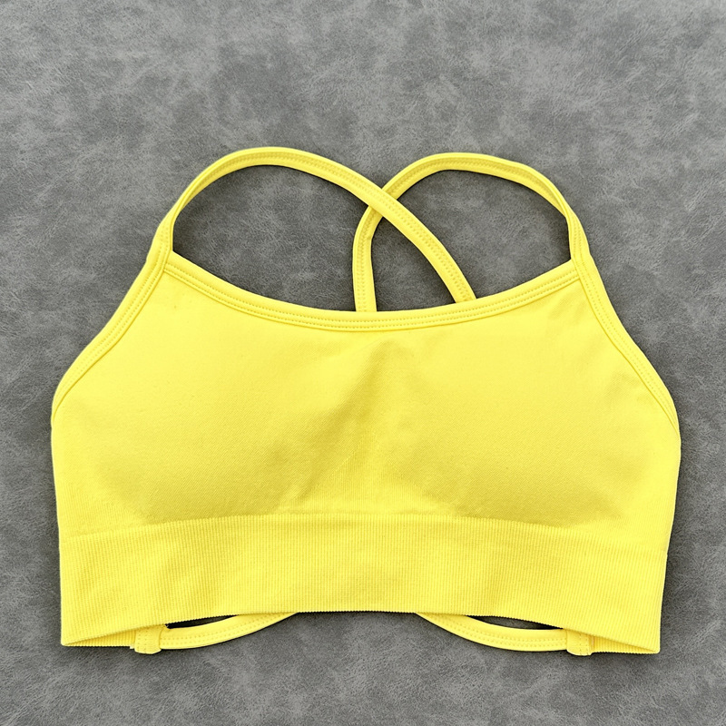 Soutien-gorge jaune poulet