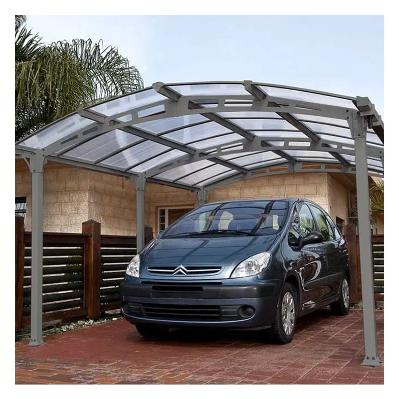 Nouveau design moderne pare-soleil pour voiture auvent de garage en aluminium