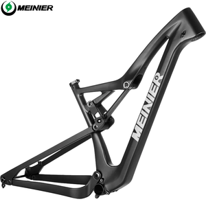 Đầy đủ hệ thống treo khung 29 inch sợi <span class=keywords><strong>Carbon</strong></span> có thể điều chỉnh du lịch XC xe đạp leo núi khung 29er - Product Image 1