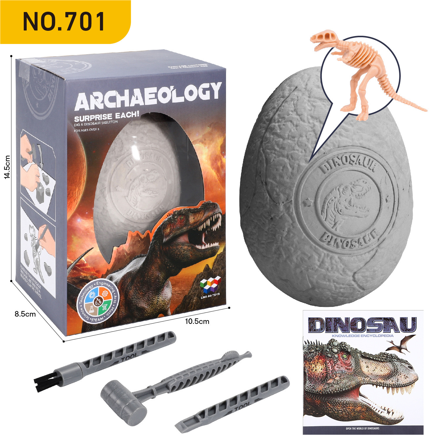 701 œufs de dinosaures