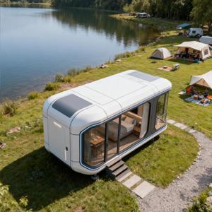 Bán chạy nhất thông minh sang trọng không thấm nước nhôm khách sạn cabin thương mại Apple Capsule container nhà - Product Image 2