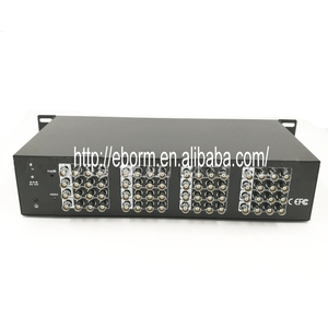 oem 16 <strong>Input</strong> 32 <strong>Output</strong> Cctv <strong>BNC</strong> Video Splitter Coaxial Distributor Amplifier for Video Monitoring System CCTV Security Camera