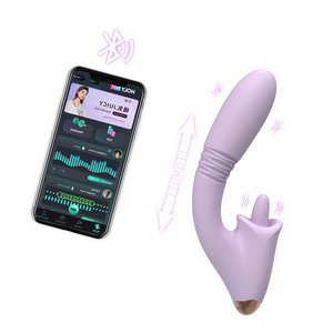 Gelance App Afstandsbediening Draadloze Masturbatie Tools Likken G Spot Clitoral Tong Zuigen Dildo Vibrator Seksspeeltjes Voor Vrouw