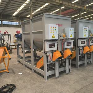 Простая линия по производству сухого раствора, 1-3 т/ч, машина для производства шпаклевки/цемента/плитки - Product Image 1