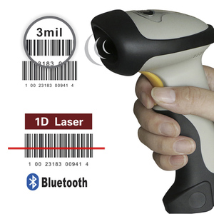 Handheld Wired/Wireless Barcode Scanner Bluetooths 1D <strong>Qr</strong> Bar <strong>Code</strong> Reader Pdf417 for <strong>Ios</strong> Android Ipad - Product Image 5