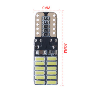 ไฟแสดงสถานะความกว้าง LED สำหรับรถยนต์, ไฟ LED พร้อม T10401424กระแสคงที่ไม่เป็นขั้วตัวระบุความกว้างของหลอดไฟสำหรับรถยนต์ - Product Image 4