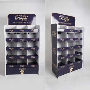 Tông nửa Pallet sóng POS Tầng Kệ hiển thị bán lẻ Đơn vị hiển thị các tông với compartmentwith khoang - Product Image 4