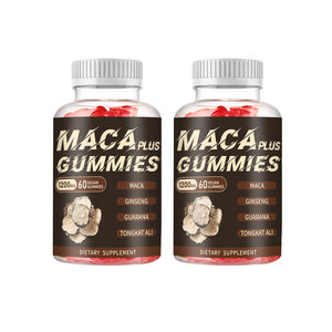 Nam Tăng cường bổ sung cho mở rộng của mông nhân sâm & <span class=keywords><strong>Maca</strong></span> gốc Gummies Vegan thấp-đường - Product Image 3