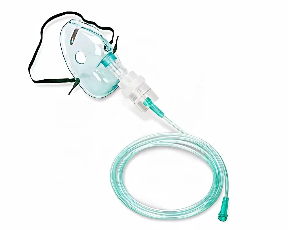 Otros consumibles médicos Desechable Estéril PVC Infantil Neonatal Niño Nebulizador Máscara