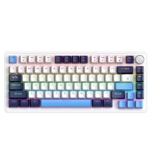 K82 82-клавишная многофункциональная механическая клавиатура с горячей подменной подсветкой, совместимая с Windows Mac - Product Image 2