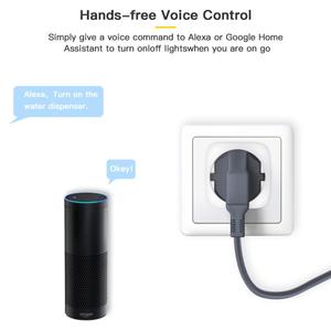 XZJ 16A estándar de la UE Control remoto eléctrico universal Tuya WIFI receptáculo ABS enchufe inteligente enchufes para el hogar - Product Image 5