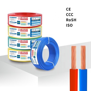 Electricity Power Cables and Wires Wires Electric Cable Stranded <strong>Copper</strong> 2.5mm2 4mm2 6mm2 10mm2 16mm2 BVR <strong>70</strong> Insulated Wire