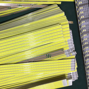 LED COB sert ışık şeridi 84led/s 3838/ s dc 12v 500mm 10w COB lambası kurulu sarı ve beyaz kapak LED ışık ışık şeridi - Product Image 4