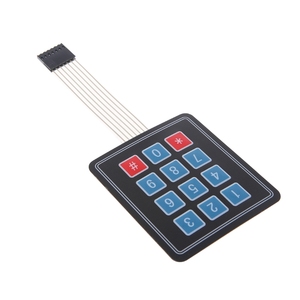 3X4 12 键矩阵阵列膜开关键盘 - Product Image 4