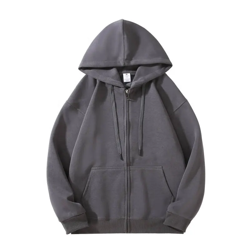 Kış sonbahar özelleştirilmiş unisex rahat spor ceket erkek ceket polar polar hırka sıcak tutan kaban ceket hoodie erkekler için