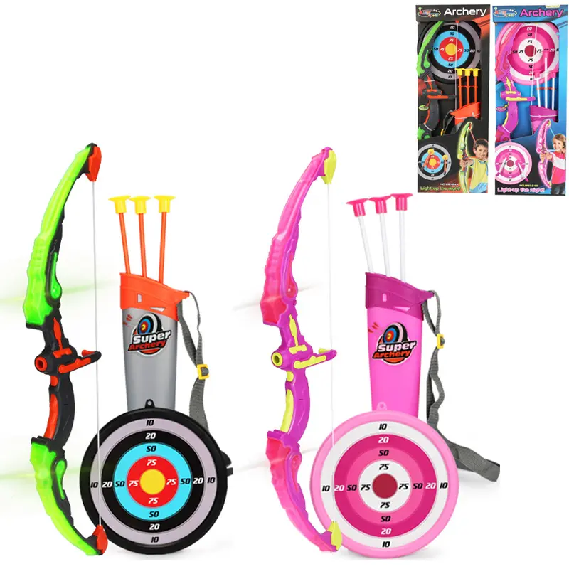 Shengying Children's Bow and Arrow Toy Sports Simulation Outdoor Sports Park Shooting Sucker Soft Bullet Bow and Arrow Toy