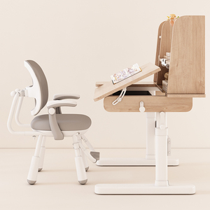 Ayarlanabilir masaüstü çocuk eğitim masası duruş düzeltme çok fonksiyonlu kaldırma eğitim masası - Product Image 4