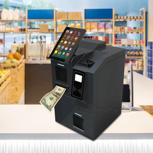 Quiosco de máquina ATM con software para restaurante de 10,1 pulgadas y 15,6 pulgadas, quioscos de pago POS con dispensador de efectivo, escáner de código QR - Product Image 6
